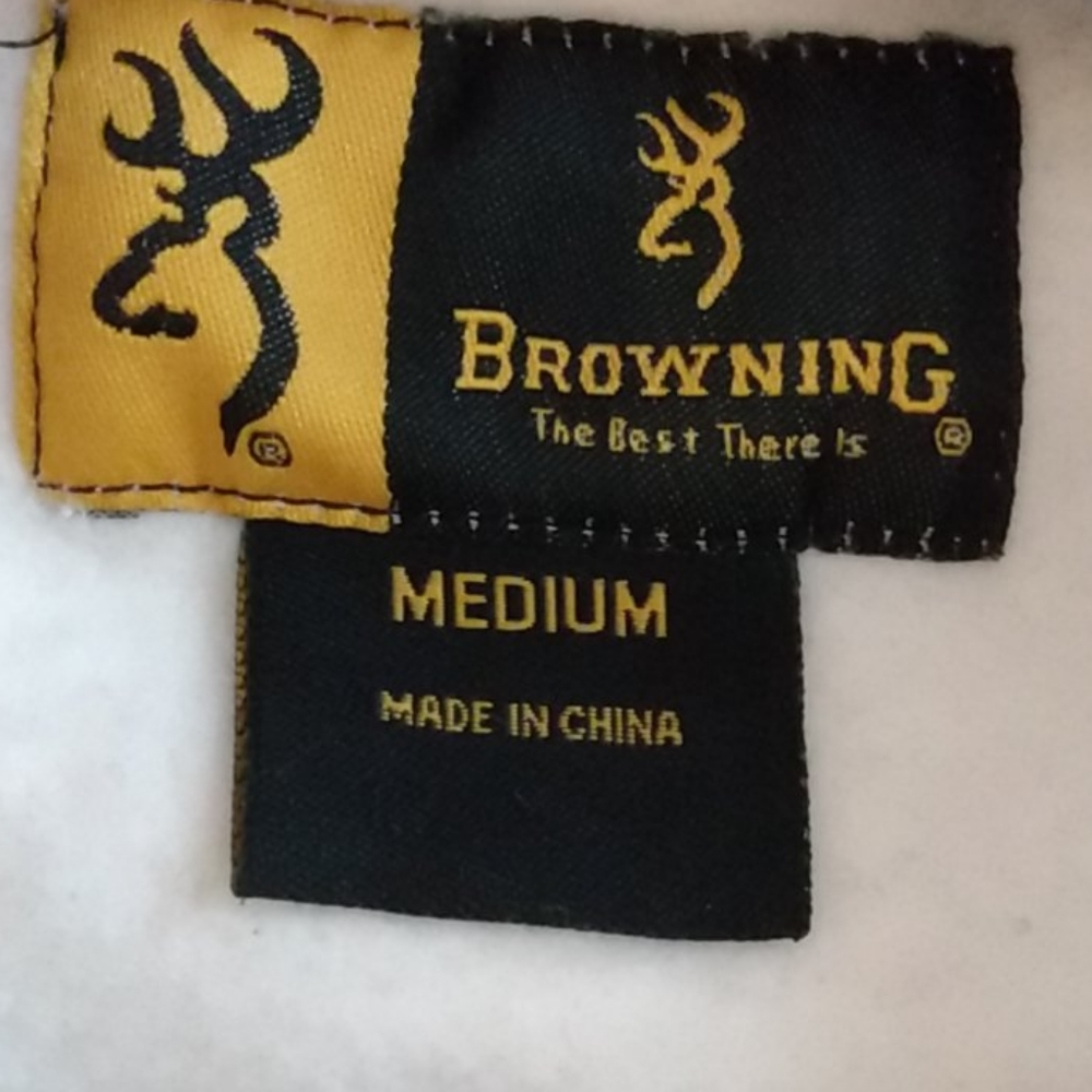 Browning white green camo jacket(white)